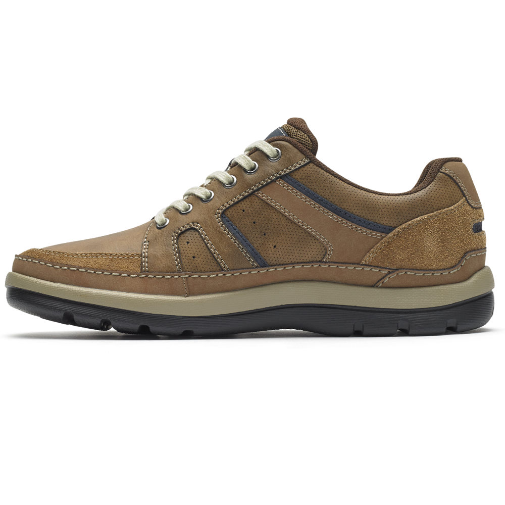 Rockport Joggesko Herre Brune - Get Your Kicks Mudguard Blucher - HQNX60847